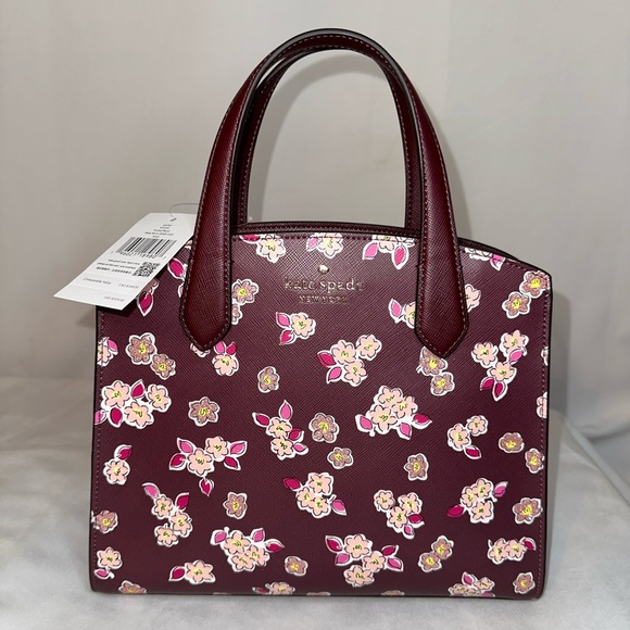 kate spade Bags Kate Spade Tinsel Satchel Crossbody Bag Frosted